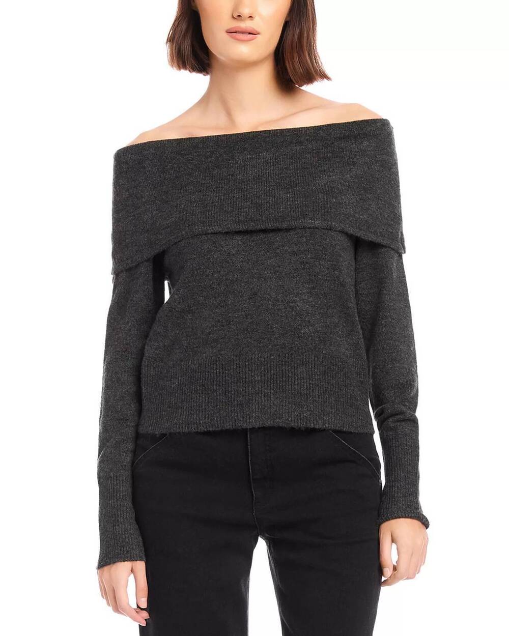 NEW FIFTEEN TWENTY monique sweater in grey